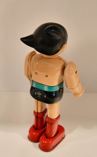 ●未使用　デッドストック(*'ω'*)●ビリケン　ブリキ　ゼンマイ歩行　鉄腕アトム●相模原　ビンテージ　アンティーク● ○未使用 デッドストック(*'ω'*)○ビリケン ブリキ ゼンマイ歩行 鉄腕