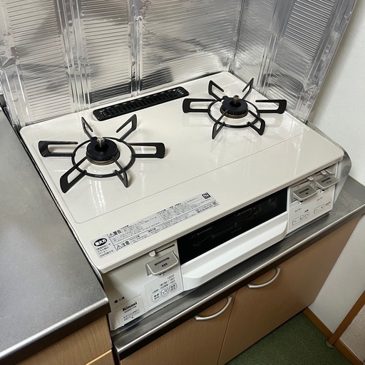 コンロ　グリル付ガステーブル KG66VTWL
