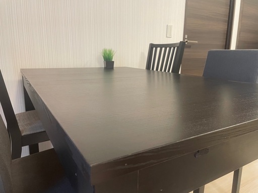 ○完了○ IKEA ダイニングテーブル＋チェア5 イケア】ダイニング