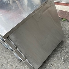 動確済み】業務用 フクシマ ドロワー冷蔵庫 RDW-40RM7 283L 単相100V 1200×