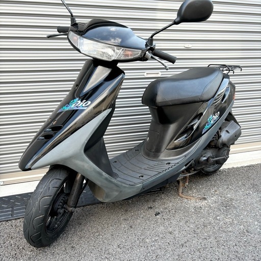 2881.高馬力２スト　スーパーディオ　バッテリー、シート、ミラー新品　千葉県柏市　即日配送、自走引き取りも可能