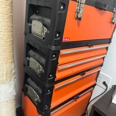 （落札者決定）工具箱　合体式ツールチェスト５段 落札者決定）工具箱 合体式ツールチェスト5段