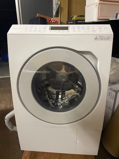 Panasonic パナソニック ななめドラム式洗濯乾燥機 NA-LX127AL-W 2022年製 左開き 洗濯12kg 乾燥6kg