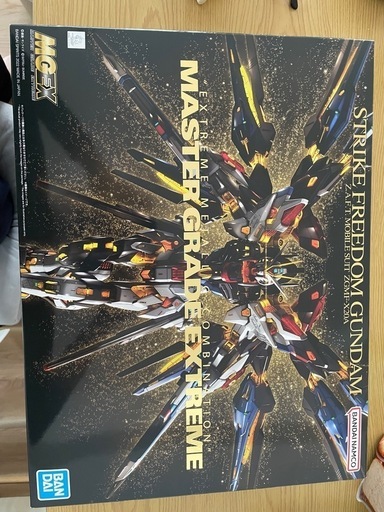 再受付ガンプラ　mgexストライクフリーダム