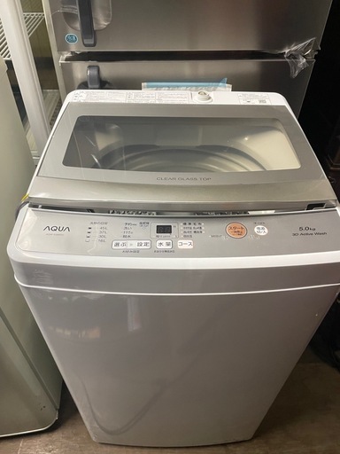 アクア　洗濯機　5kg 2022年製