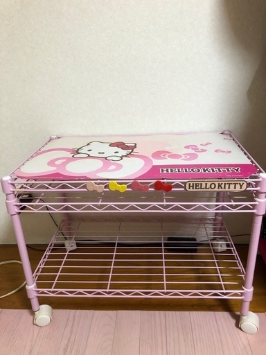 キティちゃん　スチールラック　平成レトロ