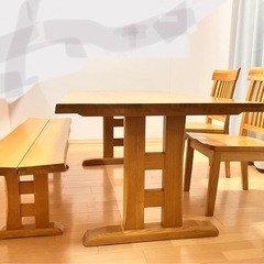 オノエ家具　ダイニングテーブルセット