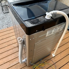 【美品】2022年製 ハイアール全自動洗濯機　5.5kg