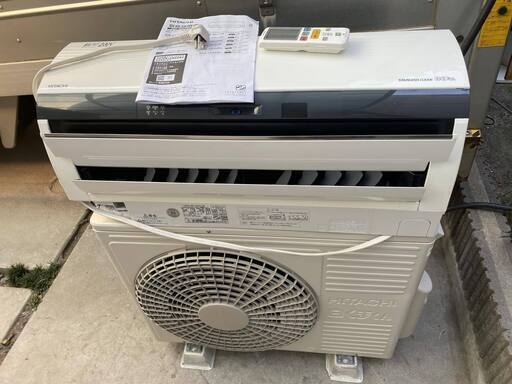日立 ルームエアコン 壁掛形 シングル 20畳程度 標準省エネ 単相200V 2017年製