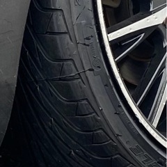 受付中止 20インチアローネコラソン前後深リム タイヤほぼ新品