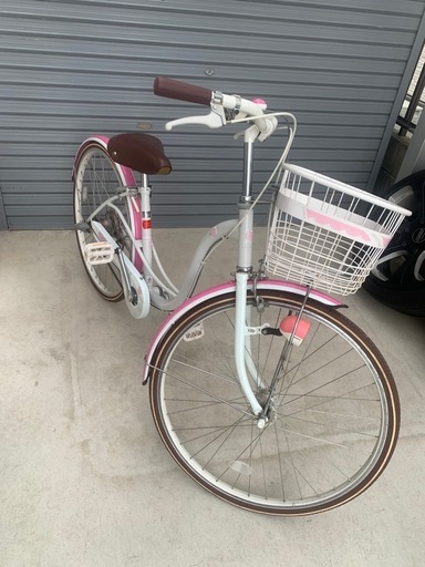 女の子用26インチ自転車