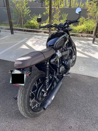 トライアンフ ボンネビル ブラック T120 実働 Bonneville Black