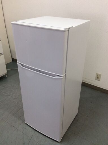 （8/15受渡済）JT9285【Haier/ハイアール 2ドア冷蔵庫】美品 2021年製 JR-N130A 家電 キッチン 冷蔵冷凍庫 右開き 130L