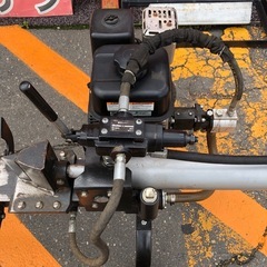 エンジン式小型薪割り器 動作OK