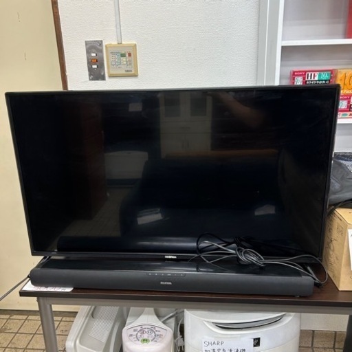アイリスオーヤマ　フルハイビジョン液晶テレビ　40インチ　スピーカー付き