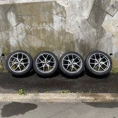 決まりました。18インチ タイヤ、ホイールセット