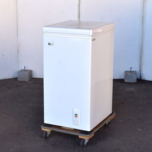 【ジモ取引終了8/23】≪yt1554ジ≫ 2021年製造 Haier/ハイアール 冷凍ストッカー② JF-NC66F-1 上開き 66L 幅44cm AC100V 簡易動作確認済 フリーザー/冷凍庫/中古厨房機器/宮城県仙台市 60608-13