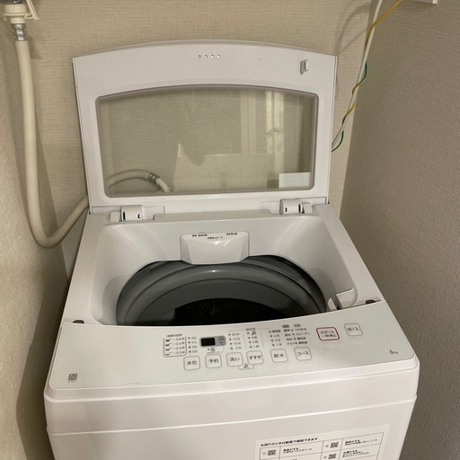 洗濯機 6kg 使用3年