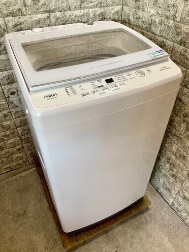 【美品】大阪送料無料★3か月保障付き★洗濯機★2021年★アクア★7kg★AQW-GV70J★S-231