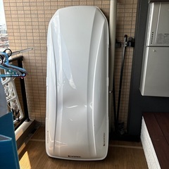 美品　イノー　ルーフボックス　ホワイト