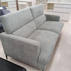 ☆ジモティ割あり☆ ソファー2人用 グレー W180×D89×H95 クリーニング