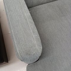 ☆ジモティ割あり☆ ソファー2人用 グレー W180×D89×H95 クリーニング