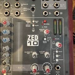 ALLEN&HEATH ZED-10 アナログミキサー 箱無し 値下げしました 2024年10