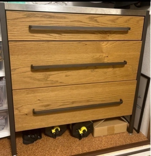 関家具　キッチンカウンター　収納