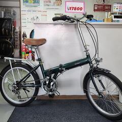 ２０インチ　折りたたみ自転車　6段変速　美品