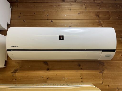 リ☆SHARP シャープ 6畳用ルームエアコン AY-F22EE4 2016年製 分解クリーニング済み 自動フィルータークリーニング プラズマクラスター搭載 エディオンモデル