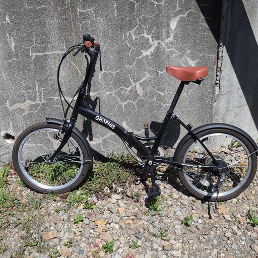GRAPHIS折りたたみ自転車20インチ6速