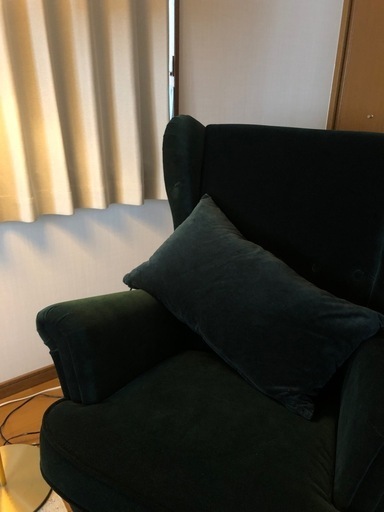 IKEA ソファー、オットマン ケユカオットマンクリエソファーレザー本革