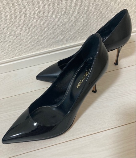 新品セルジオロッシ　ゴディバ　ハイヒール