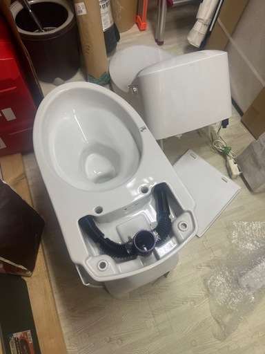 トイレの交換工事