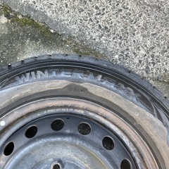 トヨタ ノア用スタッドレスタイヤと黒色純正スチールホイールセット  2代目 R70G/W/R型 （2007年 - 2014年）　　