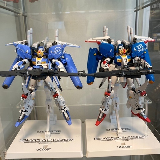 【交渉中】ガンダムフィギュア　Ex-Sガンダム2体　メタルロボット魂