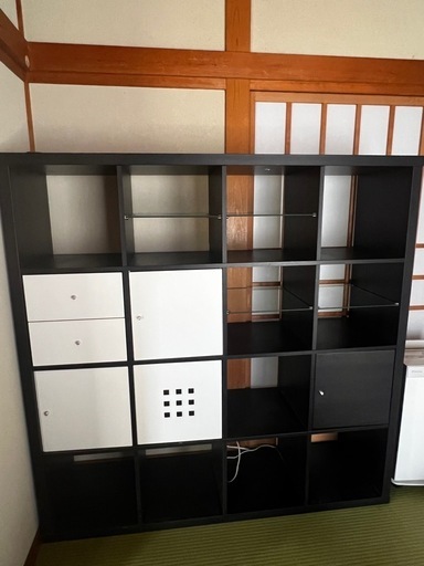 IKEA KALLAXの4x4シェルフ