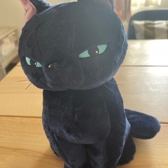 ジブリ作品カゴ入り黒猫のぬいぐるみ　新品