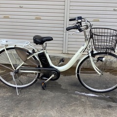 443 パナソニック新機種電動アシスト自転車vivi DX 26インチパールホワイト