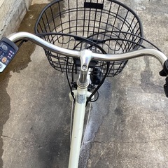 443 パナソニック新機種電動アシスト自転車vivi DX 26インチパールホワイト