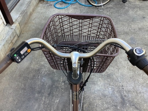 444 パナソニック最新機種電動アシスト自転車vivi26インチブラウン