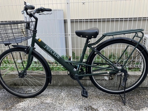 【840】一般車 ママチャリ PRECEDE ブラック 26インチ PRECEDE変速自転車 840】一般車 ママチャリ PRECEDE ブラック 26インチ