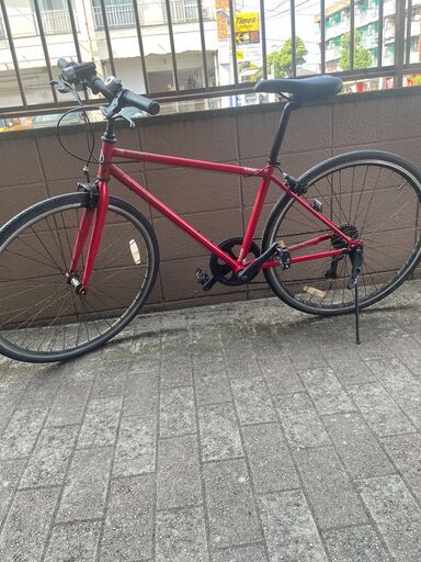 リサイクルショップどりーむ荒田店 No1395 自転車　クロスバイク　２８インチ　ギア切り替え付き♪　W.STAGE