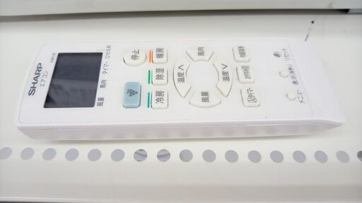 ★ジモティ割あり★ SHARP ルームエアコン AY-G228-W 2.2kw 17年製 室内機分解洗浄済み TJ7875