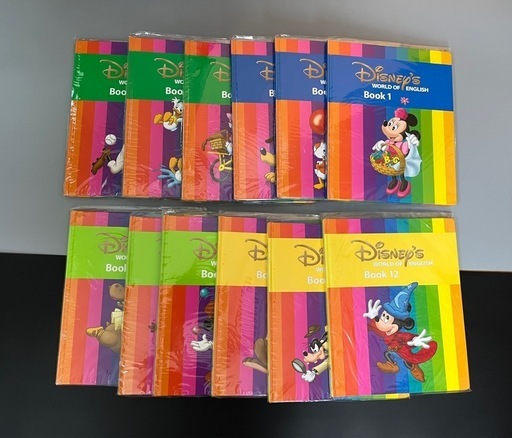 DWE ①ディズニー英語システム ミッキーパッケージ 棚はつきません