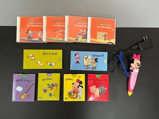 ☆DWE最新版マジックペン ミニー☆ 最終値下げ】「ディズニー英語システム」ミニーマジックペン