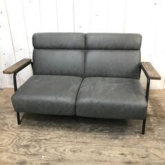 9/12終NH 美品 NOCE ノーチェ ソファ 2人掛け ラブソファ 2Pソファ 家具