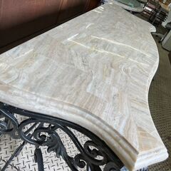 【愛品館八千代店】THEODORE ALEXANDER（セオドアアレキサンダー）メートランドスミス　大理石　アイアン　コンソール