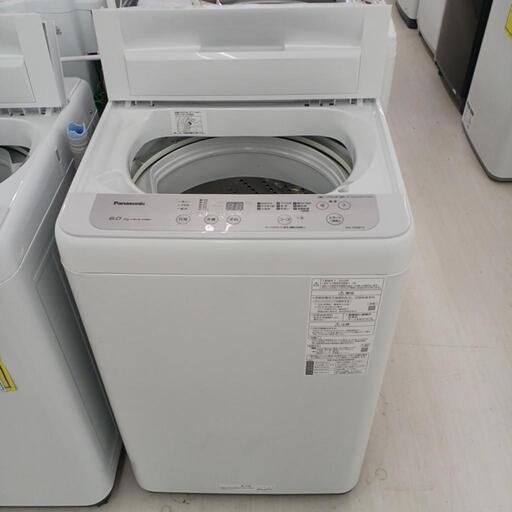 ★ジモティー割あり★6kg洗濯機　Panasonic　 NA-F60B13　2020年製　高さ(H)82× 幅(W)50× 奥行(D)51（cm)　【joh2032】