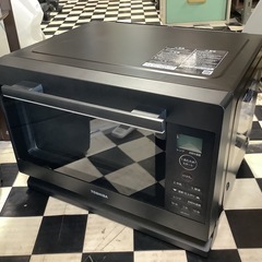 【リサイクルサービス八光】2023年製　東芝　単機能レンジ（プレミアムモデル） ブラック ER-XS23-K [23L /50/60Hz]